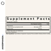 Thumbnail for Codeage Akkermansia Muciniphila Probiotic Supplement - 3-Month Supply of Akkermansia & Chicory Inulin - Daily Synbiotic Probiotic Chicory Root - 100 Million AFUs - Gluten-Free - 90 Capsules