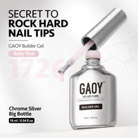 Thumbnail for GAOY Builder Gel for Nails, 16ml Nail Strengthener in a Bottle, Nail Extension Hard Gel, Soak Off Long Lasting UV Light Cure, 1726 Baby Pink, Base Coat Top Coat Needed