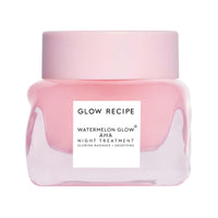 Thumbnail for Glow Recipe Travel Size Watermelon Glow AHA Night Treatment - Overnight Resurfacing Mask with AHA Complex, Hyaluronic Acid, Niacinamide & Watermelon Enzymes for Smooth, Glowing, Even-Toned Skin (25ml)