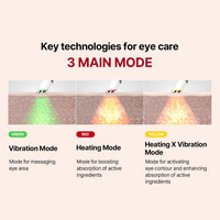 Thumbnail for MEDITHERAPY Wrinkle-fit Tangle Eye Cream, Chargable Device Tip + Protein Collagen EyeCream, All-in-One Under Eye Treatment, 0.67 fl oz, Eye Massager (Cream+Device)