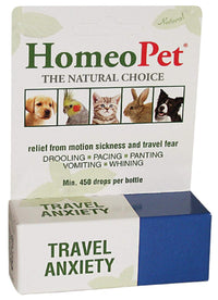 Thumbnail for HomeoPet Travel Anxiety Relief for Pets 450 Drops per Bottle (1 Pack)