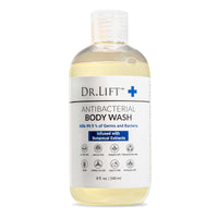 Thumbnail for DR. LIFT Antibacterial Body Wash, Refreshing Scent, Hydrating Shower or Bath Cleanser With Citric Acid, Spirulina, and Lemon, Clean Moisturizing Formula, Vegan, Paraben and Phthalate Free, 8 Fl Oz