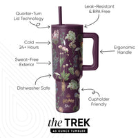 Thumbnail for Simple Modern Harry Potter 40 oz Tumbler with Handle and Straw Lid | Insulated Reusable Stainless Steel Water Bottle Travel Mug | Gift for Women Men Him Her | Trek Collection | 40oz | Herbology