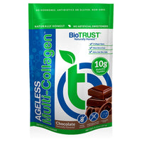 Thumbnail for BioTrust Ageless Multi Collagen 5-in-1 Protein Powder (Chocolate) BlenderBottle Bundle