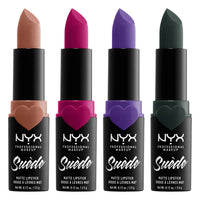Thumbnail for NYX PROFESSIONAL MAKEUP Suede Matte Lipstick, Vegan Formula - Cold Brew (True Brown)