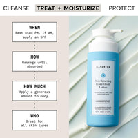 Thumbnail for Naturium Skin-Renewing Retinol Body Lotion Jumbo, Advanced Firming Anti-Aging Skin Care, with Encapsulated Retinol & Shea Butter, 14 oz