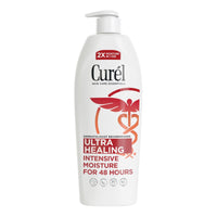 Thumbnail for Curel Ultra Healing Intensive Fragrance-Free Lotion For Extra-Dry Skin, Dermatologist Recommended, Ideal for Sensitive Skin, Cruelty Free, Paraben Free, 20 Oz