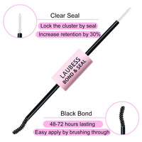 Thumbnail for Lash Bond and Seal Mascara for Long Lasting Waterproof Eyelash Extensions - 5ml+5ml