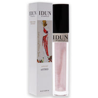 Thumbnail for IDUN Minerals Lip Gloss - Soft, Creamy Formula for Velvet Soft, Shiny Pout - Intense Vitamin E Hydration for Dry, Chapped Lips - Non-Sticky, Long Lasting Pigment - 001 Astrid - 0.27 oz