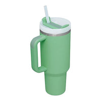 Thumbnail for STANLEY Quencher H2.0 Tumbler with Straw 40 oz | Flowstate 3-Position Lid | Cup Holder Compatible for Travel | Insulated Stainless Steel Cup | BPA-Free | Jade