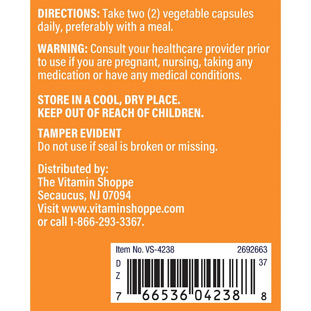 The Vitamin Shoppe L-Citrulline a Free-Form Amino Acid a Nitric Oxide Booster a 1,000 MG (240 Vegetarian Capsules)