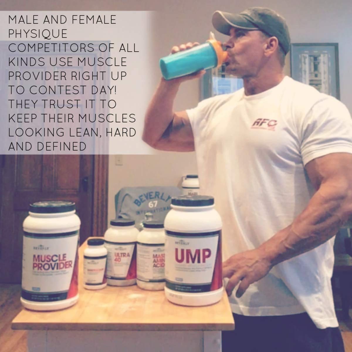 Beverly International Muscle Provider, 28 Servings, Chocolate. Super-Fast-Absorbing Whey Protein Powder for Recovery, Lean Muscle. Fills Your Muscles, not Your Stomach. Tastes Like ice Cream