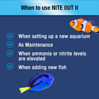 Thumbnail for MICROBE-LIFT Nite-Out II Aquarium Bacteria for Start-up, Instantly Cycle Aquariums, Add Fish on Day 1, Rapid Ammonia and Nitrite Reducer for Freshwater & Saltwater Fish Tank, 8 Ounces (NITEH08)
