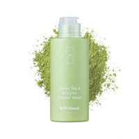 Thumbnail for BY WISHTREND Green Tea & Enzyme Powder Wash, Gentle Face Wash for Sensitive Skin, Removes Impurities, Facial Cleanser for Dry Skin, Korean Skincare, Fragrance Free, 110g / 3.88 Oz
