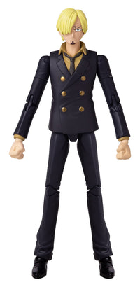 Thumbnail for Anime Heroes One Piece Figures Sanji Action Figure | 17cm Articulated Sanji Anime Figure with Swappable Arms and Faces | Bandai One Piece Action Figures Pirate Toys Range