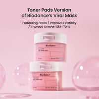 Thumbnail for Biodance Collagen Gel Toner Pads | Pore Perfecting, Improving Elasticity, Korean Toner Pads for Sensitive Skin | 4.93 fl.oz.(140g), 60Pads