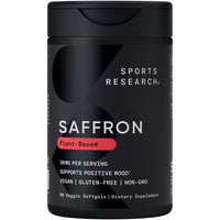 Thumbnail for Sports Research® Recovery Support - Pure Saffron Supplement 30 mg, Extra Strength Alpha GPC 630mg, and Sleep Complex with Melatonin 5mg, L-Theanine 200mg & Magnesium 140mg