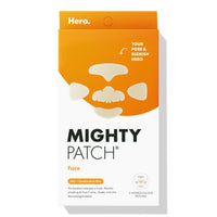 Thumbnail for Mighty Patch™ Face Patch from Hero Cosmetics - XL Hydrocolloid Face Mask for Acne, 5 Large Pimple Patches for Zit Breakouts on Nose, Chin, Forehead & Cheeks - Korean Skin Care (1 Count)
