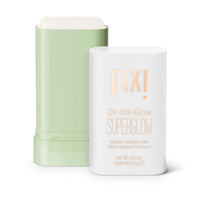 Thumbnail for Pixi On-the-Glow SuperGlow | Shade IcePearl | Hydrating Highlighter Stick with Ginseng, Aloe Vera & Fruit Extracts | For Cheeks & Brow Bones | 19g / 0.6oz | Paraben-Free Luminous Natural Highlight