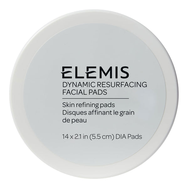 ELEMIS Dynamic Resurfacing Facial Pads 14pk, Trial Size Textured Exfoliating Pads for Radiant Complexion