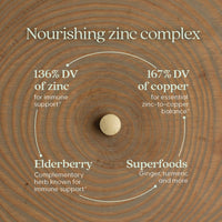 Thumbnail for New Chapter Zinc Supplement, Fermented Zinc Complex, ONE Daily for Immune Support + Skin Health, Mineral-Balancing Formula Rich in Copper, Easy to Swallow & Digest, 30 Count (1 Month Supply)