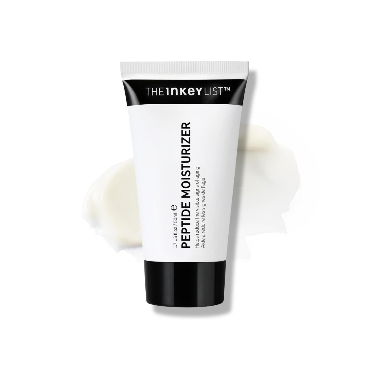 The INKEY List Peptide Moisturizer, Face Moisturizer for Dry Skin, Reduce Appearance of Fine Line & Wrinkles, Hydrate Skin, 1.69 fl oz