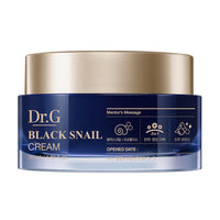 Thumbnail for Dr. G Black Snail Cream - Korean Skincare with Snail Mucin - Anti-Aging Face Cream for Fine Lines - Firming Lotion for Skin Elasticity - Moisturizer for Skin Dullness - Deep Nourishment - 1.69 fl oz