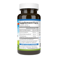 Thumbnail for Carlson - E-Gems Elite, 400 IU Vitamin E with Tocopherols & Tocotrienols, Heart Health & Optimal Wellness, Antioxidant, 60 soft gels