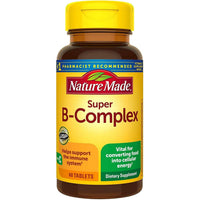 Thumbnail for Nature Made Super B-Complex with Vitamin C and Folic Acid, 60 Tablets