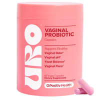 Thumbnail for O Positiv URO Vaginal Probiotics for Women pH Balance with Prebiotics & Lactobacillus Probiotic Blend - Vaginal Health Supplement - Promote Healthy Vaginal Odor & Vaginal Flora, 60 Count (Pack of 1)