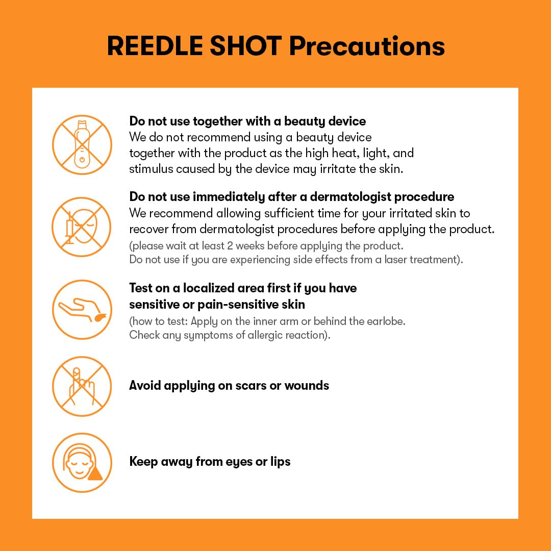 VT Cosmetics Vita-Light Reedle Shot 100, Serum with Vitamin C Capsules, Vitamin E, Hydrating Care, Korean Skincare for Sensitive Skin 1.69Fl Oz(50ml)