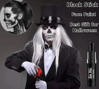 Thumbnail for Go Ho Makeup Clown Black Cream-Blendable Stick - Face Body Paint for Professional SFX, Cosplay Costume - Safe Facepaint, Nose & Lip Smacking, Eye Black for Baseball/Football, Sports, Halloween