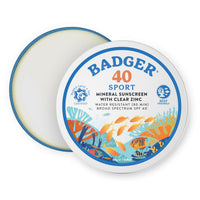 Thumbnail for BADGER Clear Zinc Sunscreen Cream SPF40, 2.4 OZ