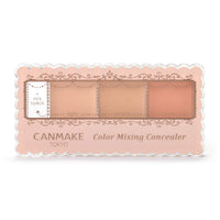 Thumbnail for CANMAKE Color Mixing Concealer, 3 Color Palette Concealer 0.13 oz (3.9 g) (03 Orange Beige, 3.9 g)