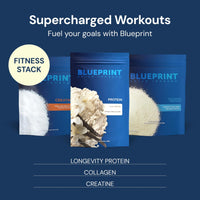 Thumbnail for Blueprint Bryan Johnson Creatine Monohydrate Powder - Creatine Supplement for Muscle Builder & Recovery - Promotes Strength, Cognitive & Endurance Support (100 Servings)