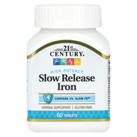 Thumbnail for 21st Century Slow Release Iron Tablets, 60 Count