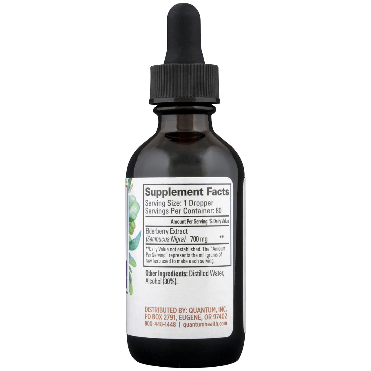 QUANTUM HEALTH Elderberry Extract, 2 FZ