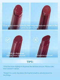 Thumbnail for SHEGLAM PoutPerfect Moisturizing Solid Lip Gloss Non Sticky Lipstick with Coconut Oil - Sepia Kiss