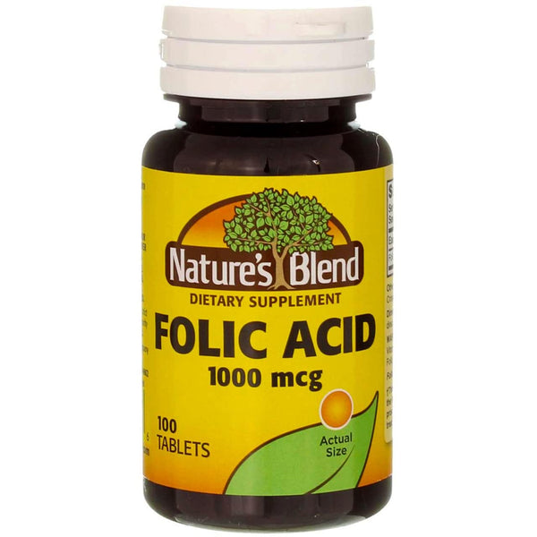 Folic Acid 1000 mcg 1Vitamin 000 mcg 100 Tabs
