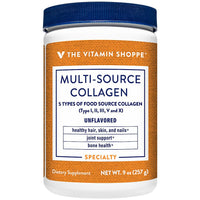 Thumbnail for The Vitamin Shoppe Collagen - Skin Elasticity, Joint Health & Hair Support, Hydrolyzed Collagen