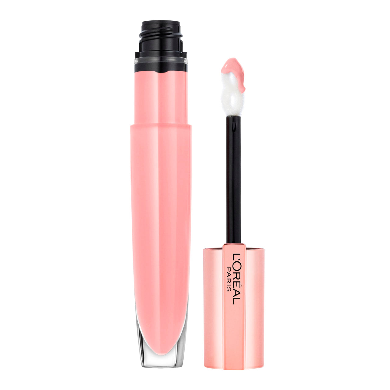 L'Oreal Paris Glow Paradise Hydrating Tinted Lip Balm-in-Gloss with Pomegranate Extract & Hyaluronic Acid, Ultra-Gentle, Non-Sticky Formula, Porcelain Petal, 0.23 fl oz