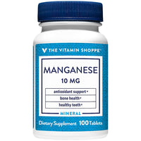 Thumbnail for The Vitamin Shoppe Manganese 10MG, Antioxidant Supplement That Supports (100 Tablets)
