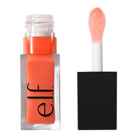Thumbnail for e.l.f. Glow Reviver Lip Oil, Nourishing Tinted Lip Oil For A High-shine Finish, Infused With Jojoba Oil, Vegan & Cruelty-free, Coral Fixation