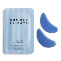 Thumbnail for Summer Fridays Jet Lag Under Eye Patches - Hydrating & Depuffing Hydrogel Eye Masks with Caffeine & Peptides to Soothe & Refresh the Undereye Area (6 Pairs)