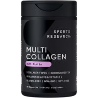Thumbnail for Sports Research® Rejuvenate Duo - 1000mg Krill Oil Supplement with EPA & DHA Omega-3, Phospholipids & Astaxanthin from Antarctic Krill + Biotin-Infused Collagen Peptides Complex with Hyaluronic Acid