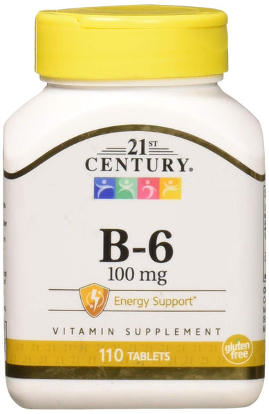 21st Century Vitamin B-6 100 Mg, 110 Count