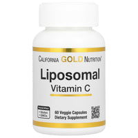 Thumbnail for California Gold Nutrition, Liposomal Vitamin C, 500 mg, 60 Veggie Capsules (250 mg per Capsule)