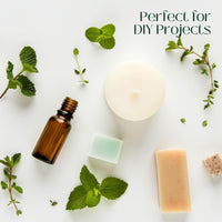 Thumbnail for Peppermint Essential Oil 4 oz. with Huge Glass Bottle, Glass Dropper, and Sprayer. Detailed User's Guide E-Book. Skin Care, Garden Care, and Hair Care.