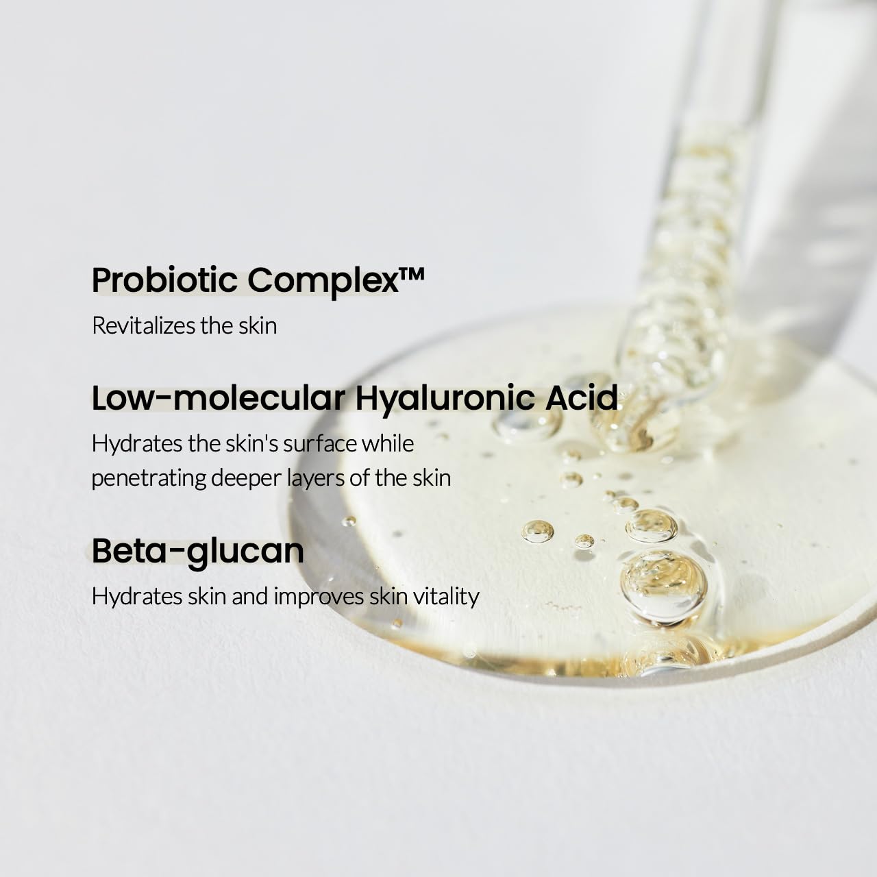 Biodance Skin Glow Vital Ampoule, Total Care Serum, Brightening, Anti-Aging, Probiotic Complex Ampoule | 1.69 fl. oz x 1 ea