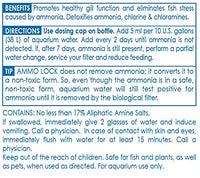 Thumbnail for API AMMO-LOCK Freshwater and Saltwater Aquarium Ammonia Detoxifier 8-Ounce Bottle (45D)